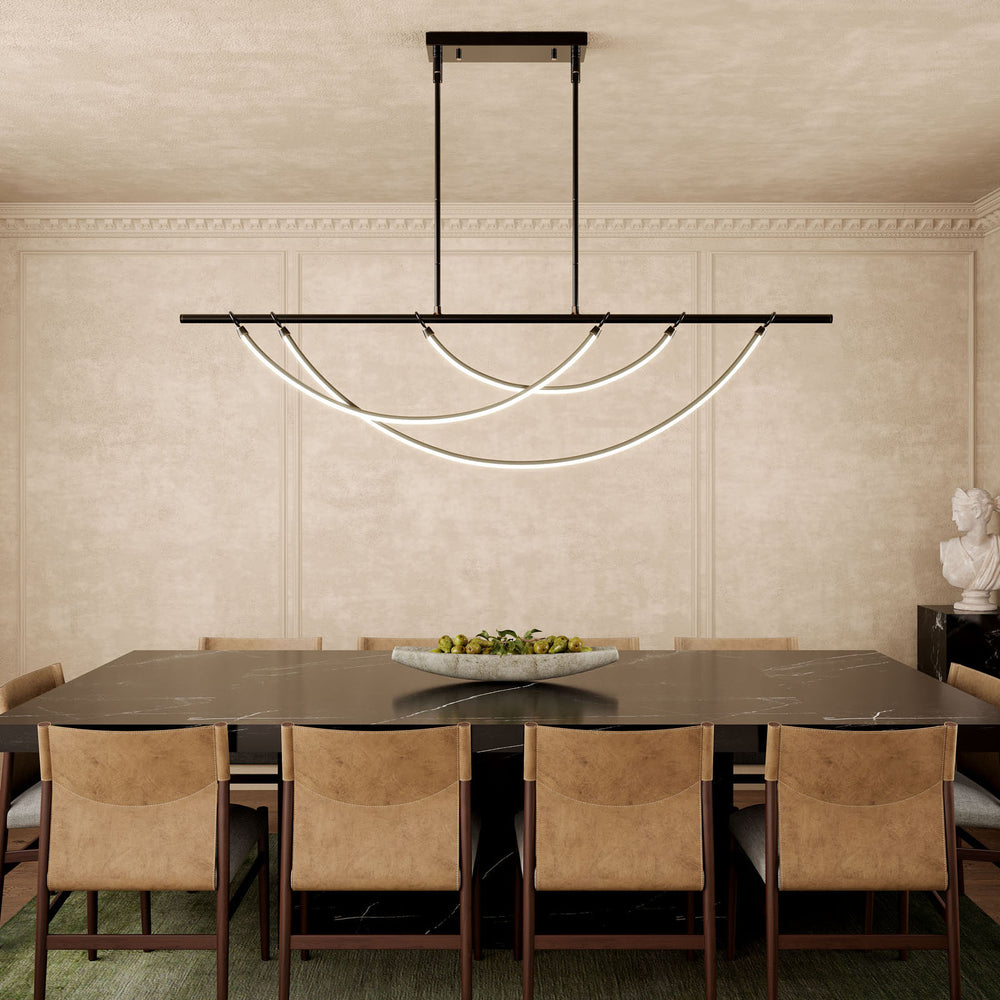 Aryas LED Linear Pendant Light