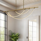 Aryas LED Linear Pendant Light