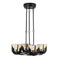 Colette LED Chandelier  option Urban Bronze