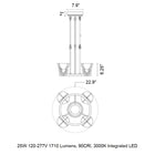 Colette LED Chandelier