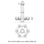 Colette LED Chandelier