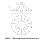 Furrow Semi-Flush Mount