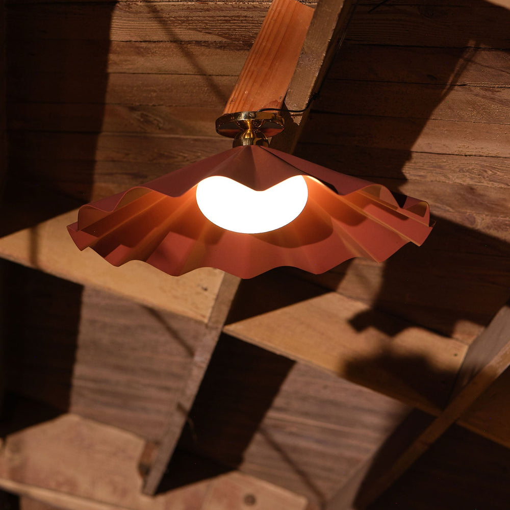Furrow Semi-Flush Mount