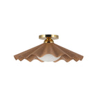 Furrow Semi-Flush Mount