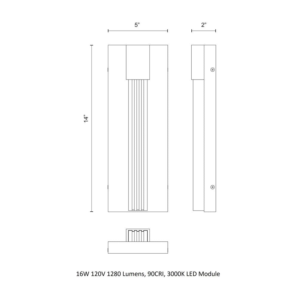 Kismet LED Bathroom Vanity Light