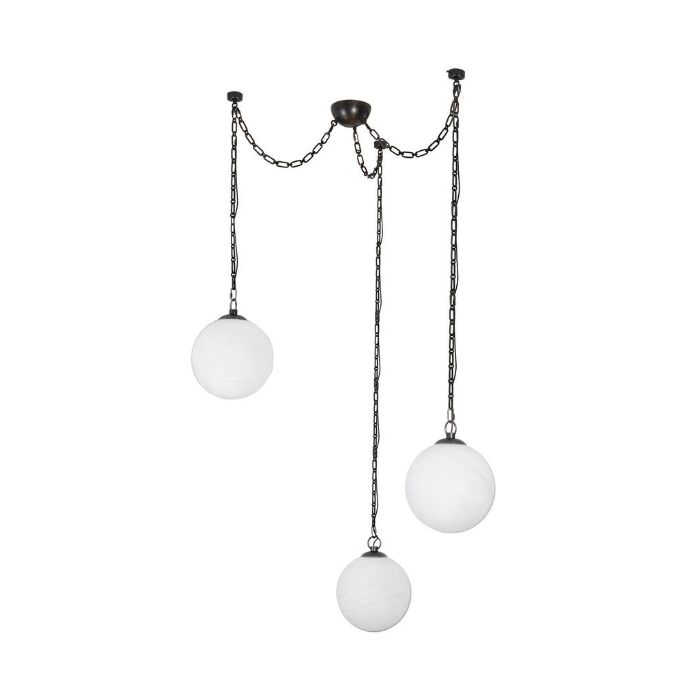 Petra 3-Light Chandelier