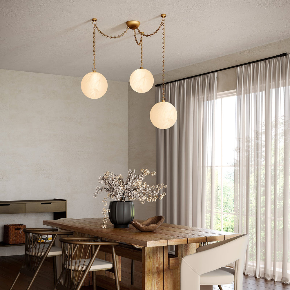 Petra 3-Light Chandelier