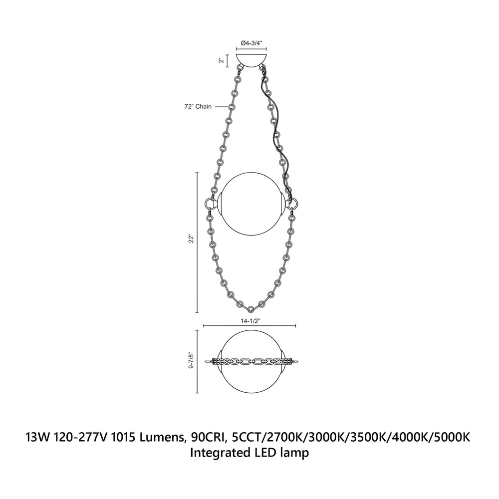 Petra Pendant Light