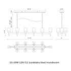 Lucian Linear Pendant Light
