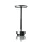 Turn Craft Portable Table Lamp  option Stainless Black / Nero