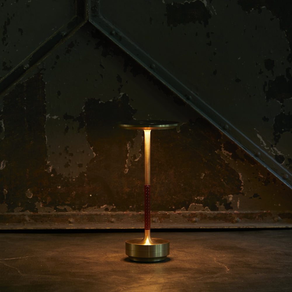 Turn Craft Portable Table Lamp