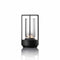 Turn Plus Portable Table Lamp  option Aluminum Black
