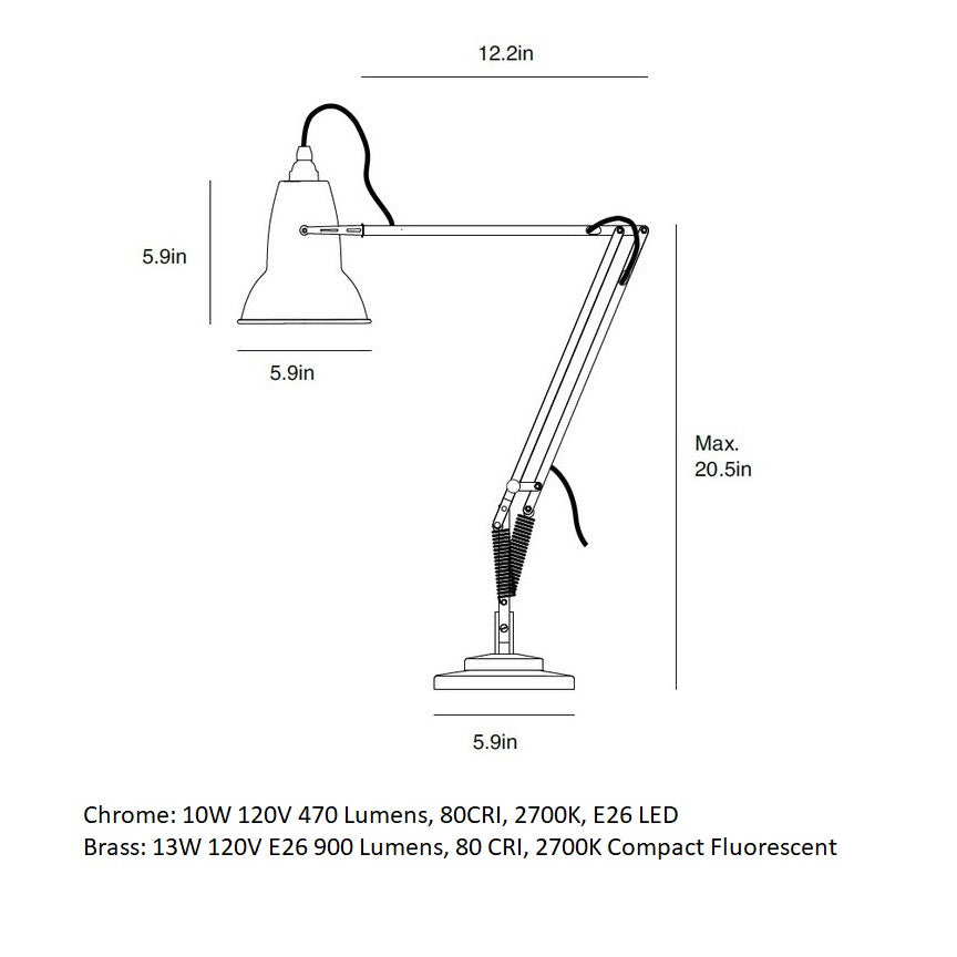 Original 1227 Desk Lamp