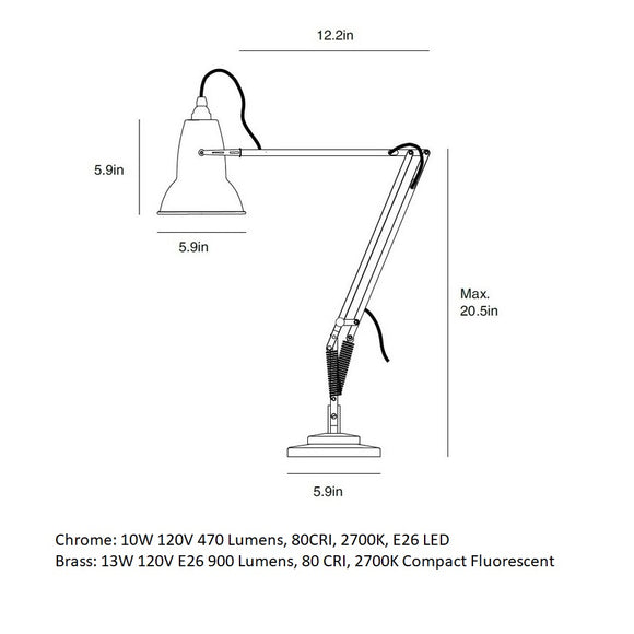 Original 1227 Desk Lamp