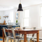 Original 1227 Giant Brass Pendant Light