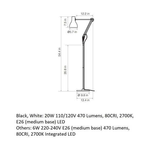 Type 75 Floor Lamp - Paul Smith