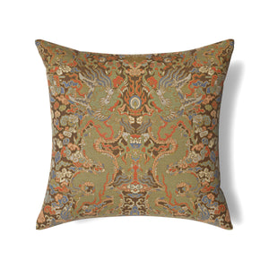Ann Gish x The Met Dragon Throw Pillow