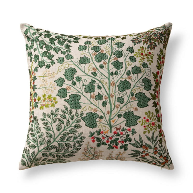Ann Gish x The Met Tree of Life Throw Pillow