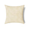 Ann Gish x The Met Retortoli Throw Pillow  option Champagne