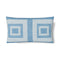 Piastrella Lumbar Throw Pillow  option Blue