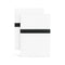 Ready-to-Bed 2.0 Pillowcase (Set of 2)  option White / Black