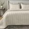 Rib Coverlet Set  option Bone