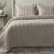 Rib Coverlet Set  option Pumice