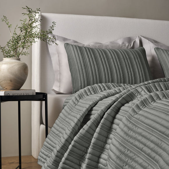 Rib Coverlet Set