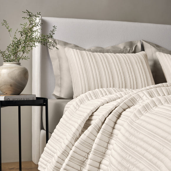 Rib Coverlet Set