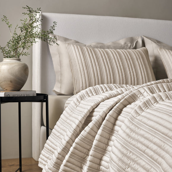 Rib Coverlet Set