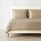 Stria Quilted Coverlet  option Bronze