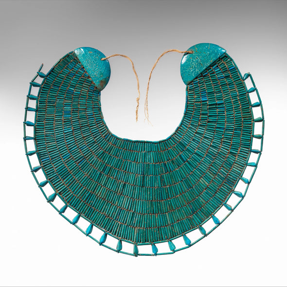Ann Gish x The Met Egyptian Collar Throw Blanket