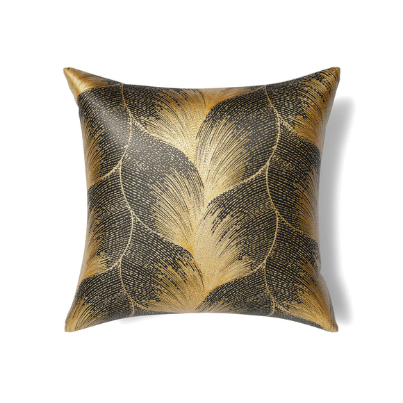 Ann Gish x The Met Fan Throw Pillow