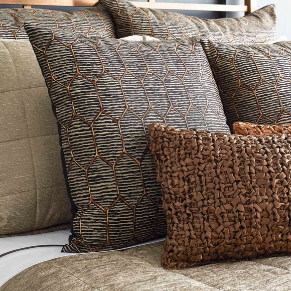 Ann Gish x The Met Inro Throw Pillow