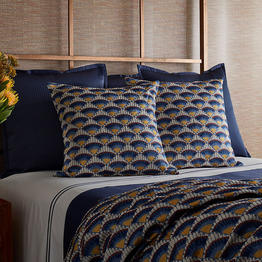 Ann Gish x The Met Maiolica Throw Pillow