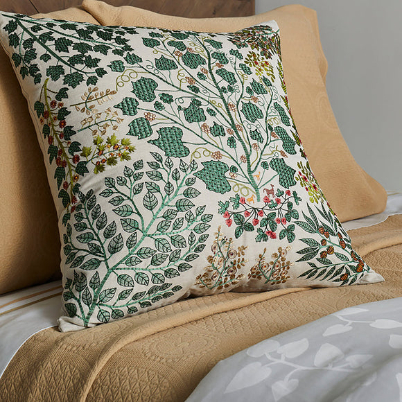 Ann Gish x The Met Tree of Life Throw Pillow