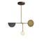 Phase LED Chandelier  option 84 Inch