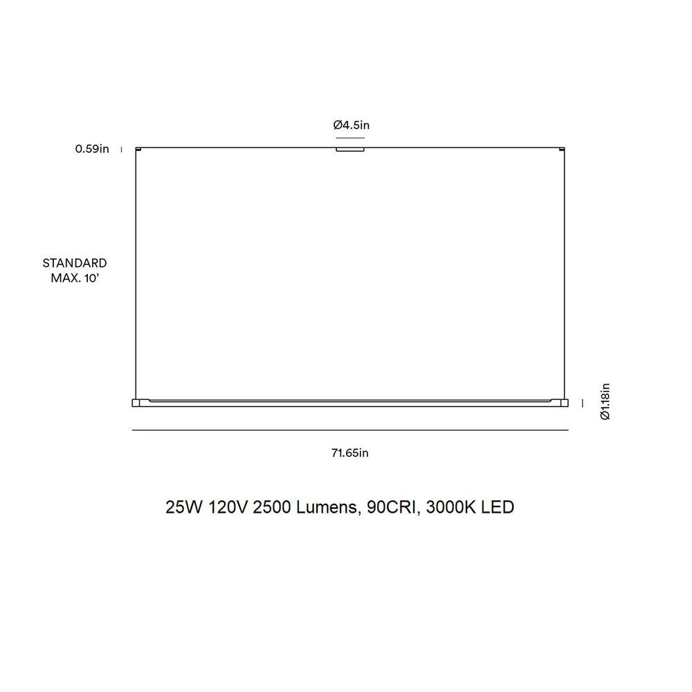 Form Linear LED Pendant Light