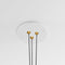 Glass 120 Cluster LED Chandelier  option Matte White / 2200K - Candle Light