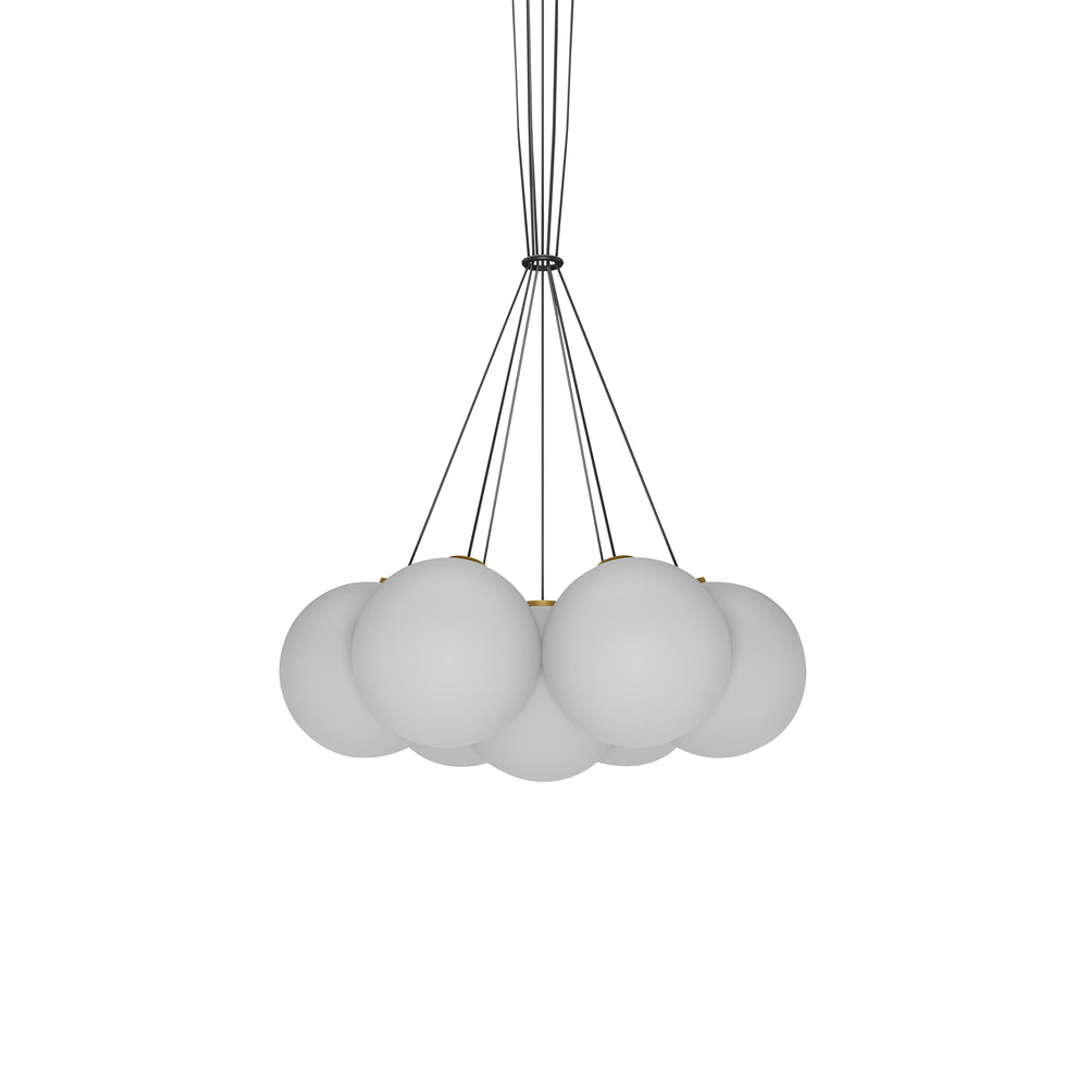 Glass 120 Cluster LED Chandelier