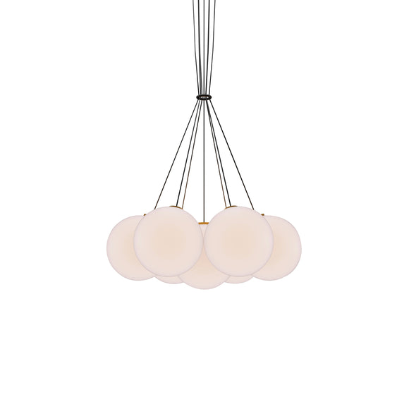 Glass 120 Cluster LED Chandelier