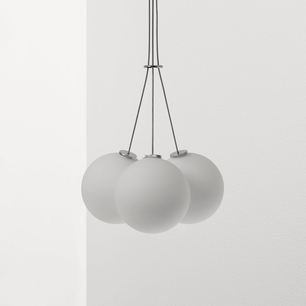 Glass 120 Cluster LED Chandelier