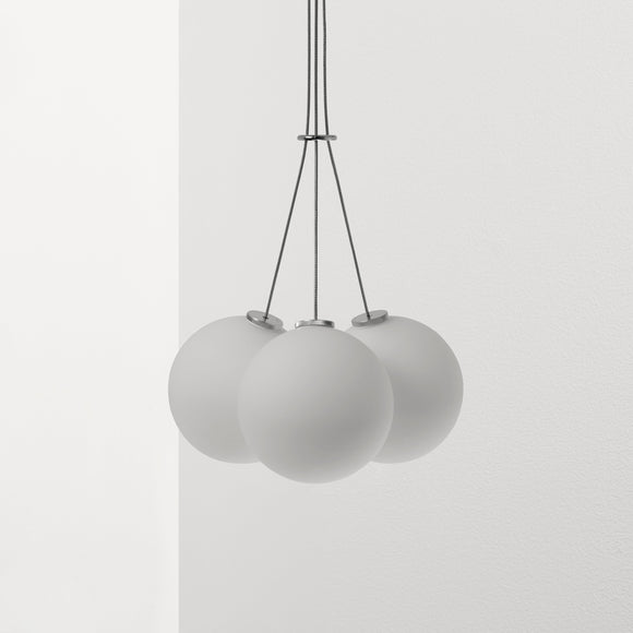 Glass 120 Cluster LED Chandelier
