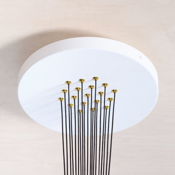Glass 120 Cluster LED Chandelier