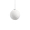 Glass LED Pendant Light  option Brushed Aluminum / Polished Chrome