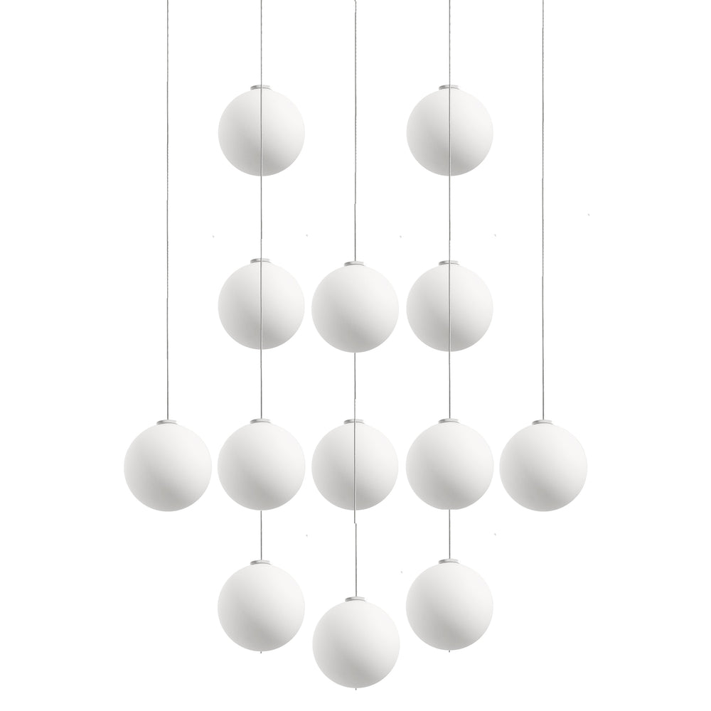 Glass 120 Multi-Light LED Pendant Light