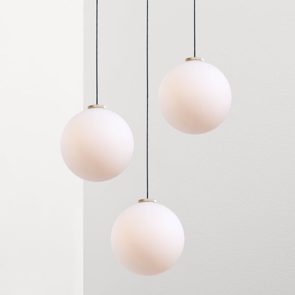 Glass 120 Multi-Light LED Pendant Light
