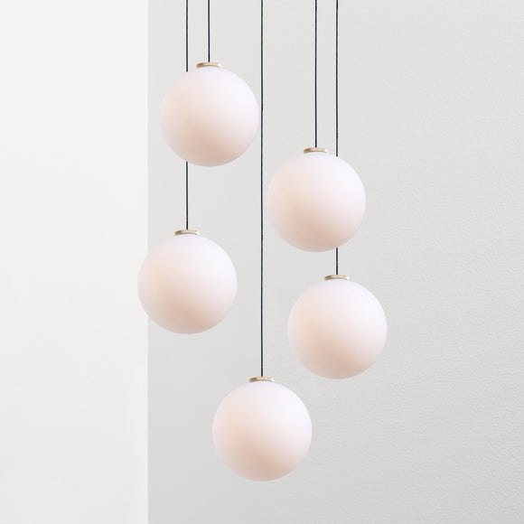 Glass 120 Multi-Light LED Pendant Light