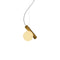 Node LED Pendant Light  option Brushed Brass