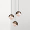 Ohm Cluster LED Pendant Light  option Brushed Bronze